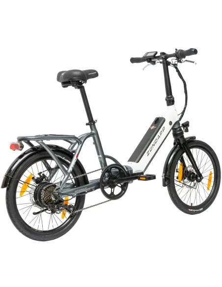 Rower Elektryczny Damski Męski Składany Koła 20" Miejski Składak 250 W LCD