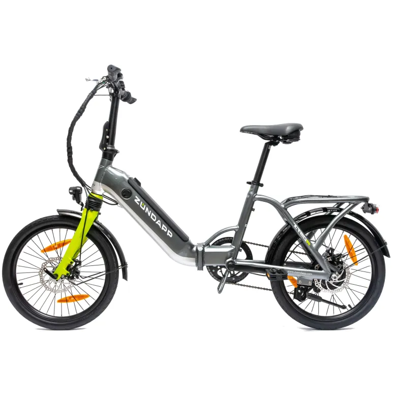 Rower Elektryczny Męski Damski Składany 20" SHIMANO Tarcze 250 W LCD Alu