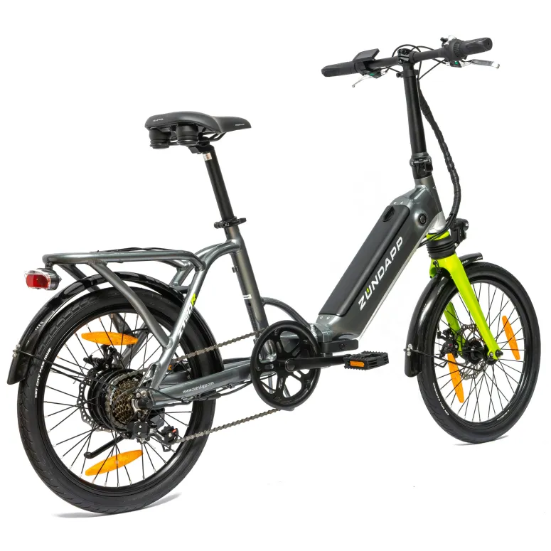 Rower Elektryczny Męski Damski Składany 20" SHIMANO Tarcze 250 W LCD Alu