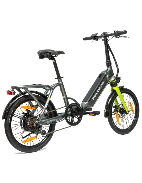 Rower Elektryczny Męski Damski Składany 20" SHIMANO Tarcze 250 W LCD Alu