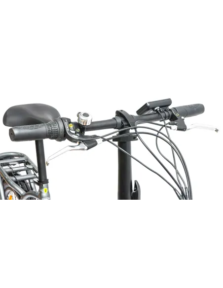 Elektryczny Rower Składany 20 Męski Damski Miejski Składak ALU Tarcze Bagaż