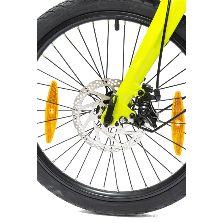 Elektryczny Rower Składany 20 Męski Damski Miejski Składak ALU Tarcze Bagaż