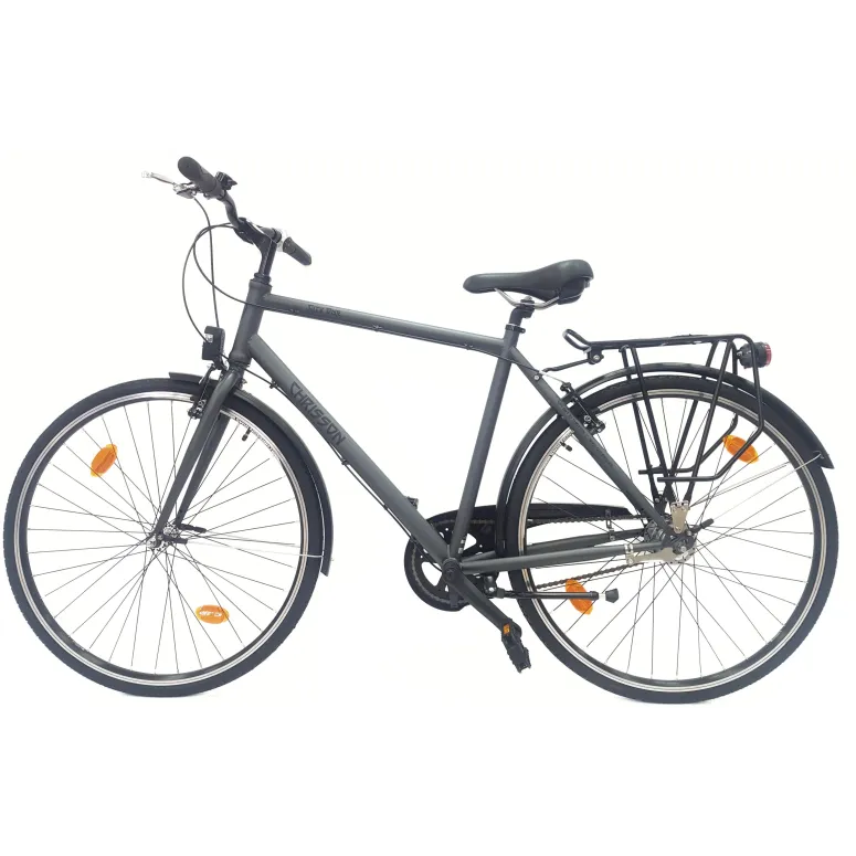 Rower Miejski 28 Męski Stal Nexus 7 Kontra Bagażnik Światła Błotniki