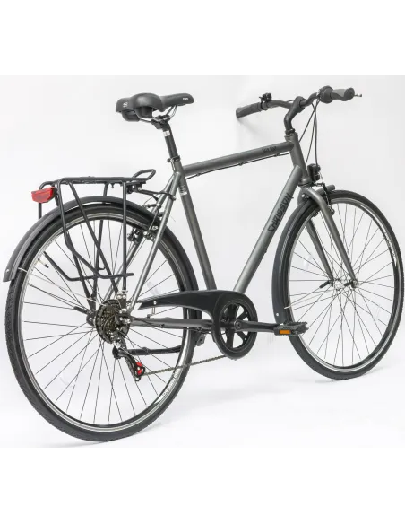 Rower Męski Miejski Koła 28" SHIMANO Bagażnik Błotniki Oświetlenie Lekki