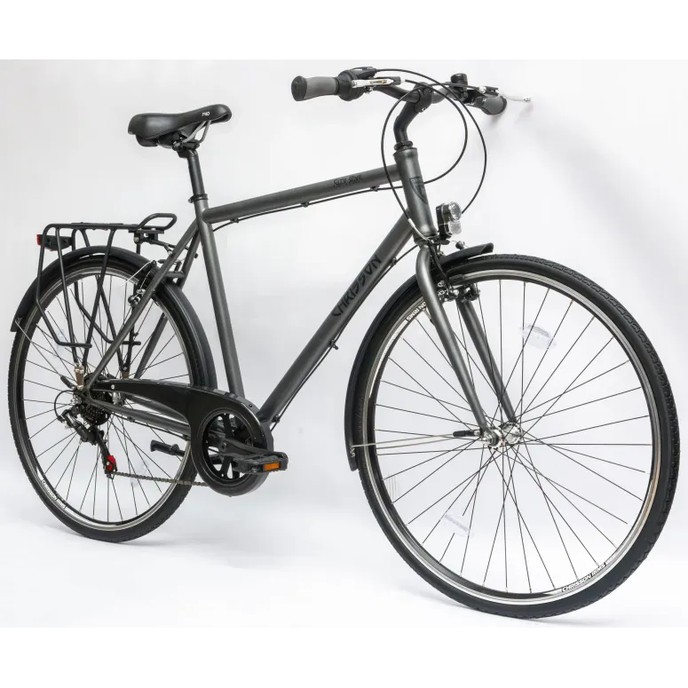 Rower Męski Miejski Koła 28" SHIMANO Bagażnik Błotniki Oświetlenie Lekki