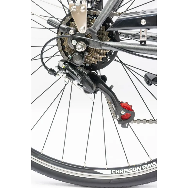 Rower Męski Miejski Koła 28" SHIMANO Bagażnik Błotniki Oświetlenie Lekki