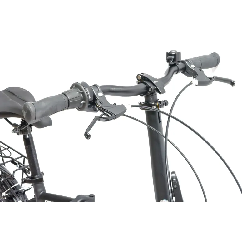 Rower Składany 20 Stal Męski Damski Miejski Składak Dzwonek Światła Bagaż