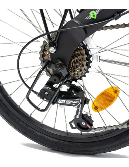 Rower Składany 20 Stal Męski Damski Miejski Składak Dzwonek Światła Bagaż