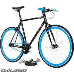 Rower Męski Ostre Koło 28" Dual Pivot Singlespeed Lekki Vintage Flip Flop