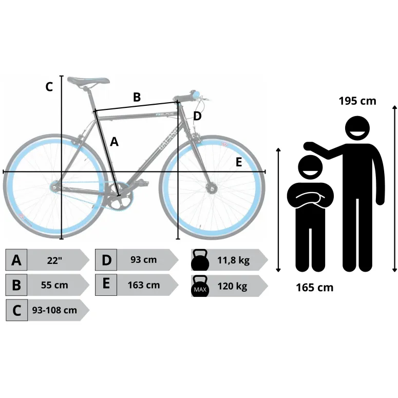 Rower Męski Ostre Koło 28" Dual Pivot Singlespeed Lekki Vintage Flip Flop