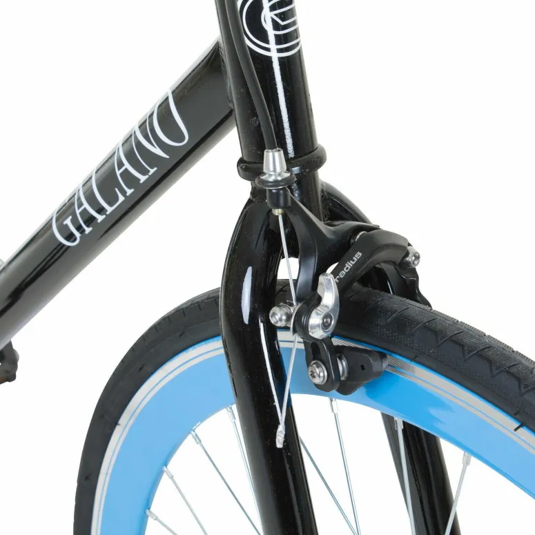 Rower Męski Ostre Koło 28" Dual Pivot Singlespeed Lekki Vintage Flip Flop