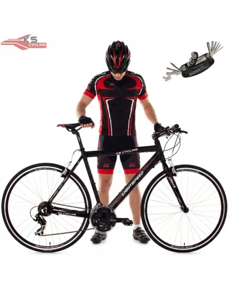 Rower Męski Szosowy 28" Aluminiowy Kolarzówka 21 Biegów SHIMANO Lekki