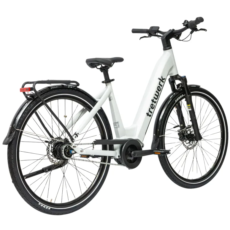 Rower Elektryczny Damski Trekkingowy SHIMANO Nexus LCD 250 W Aluminiowy