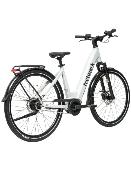 Rower Elektryczny Damski Trekkingowy SHIMANO Nexus LCD 250 W Aluminiowy