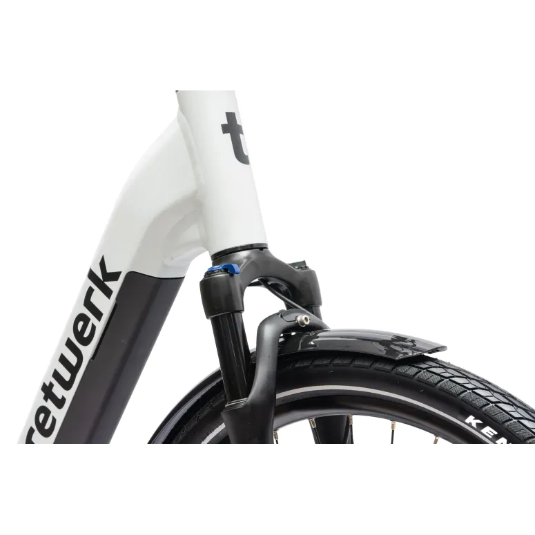 Rower Elektryczny Damski Trekkingowy SHIMANO Nexus LCD 250 W Aluminiowy