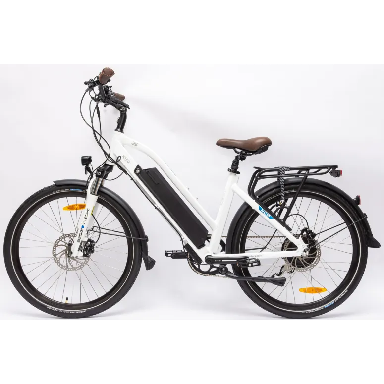 Rower Elektryczny Męski Damski Miejski Koła 26" SHIMANO Hydraulika 13 Ah