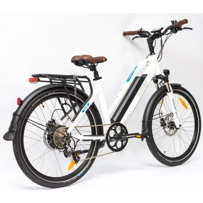 Rower Elektryczny Męski Damski Miejski Koła 26" SHIMANO Hydraulika 13 Ah