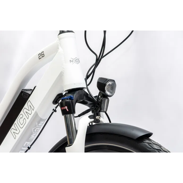 Rower Elektryczny Męski Damski Miejski Koła 26" SHIMANO Hydraulika 13 Ah