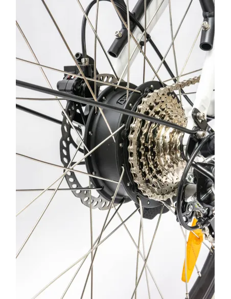 Rower Elektryczny Męski Damski Miejski Koła 26" SHIMANO Hydraulika 13 Ah