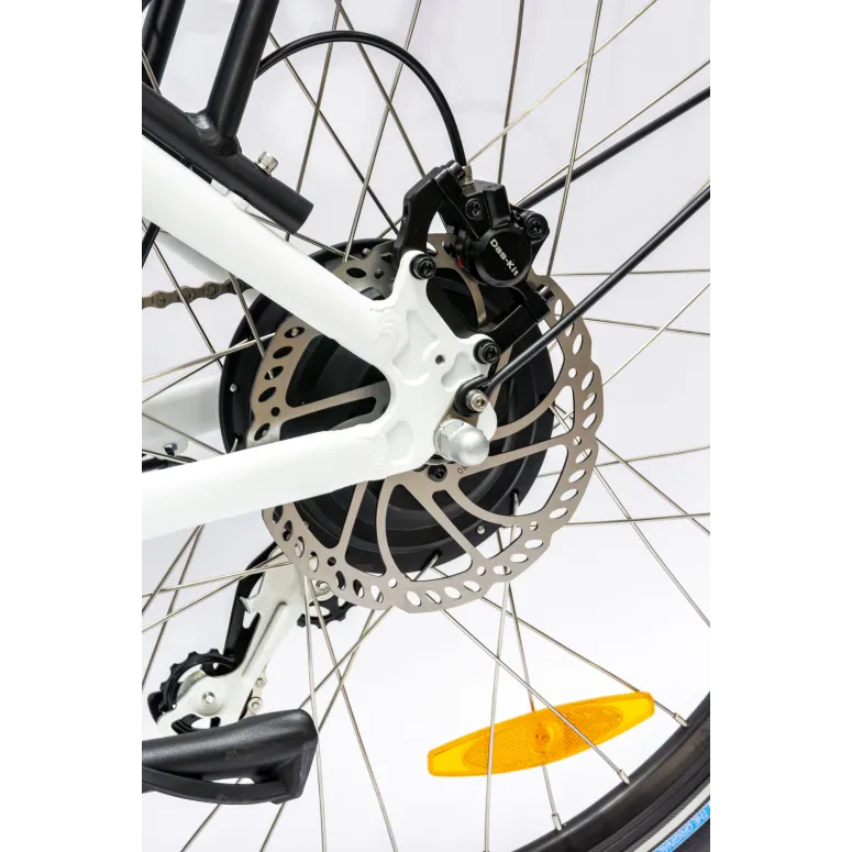 Rower Elektryczny Męski Damski Miejski Koła 26" SHIMANO Hydraulika 13 Ah