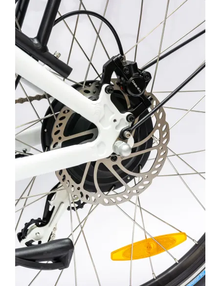 Rower Elektryczny Męski Damski Miejski Koła 26" SHIMANO Hydraulika 13 Ah