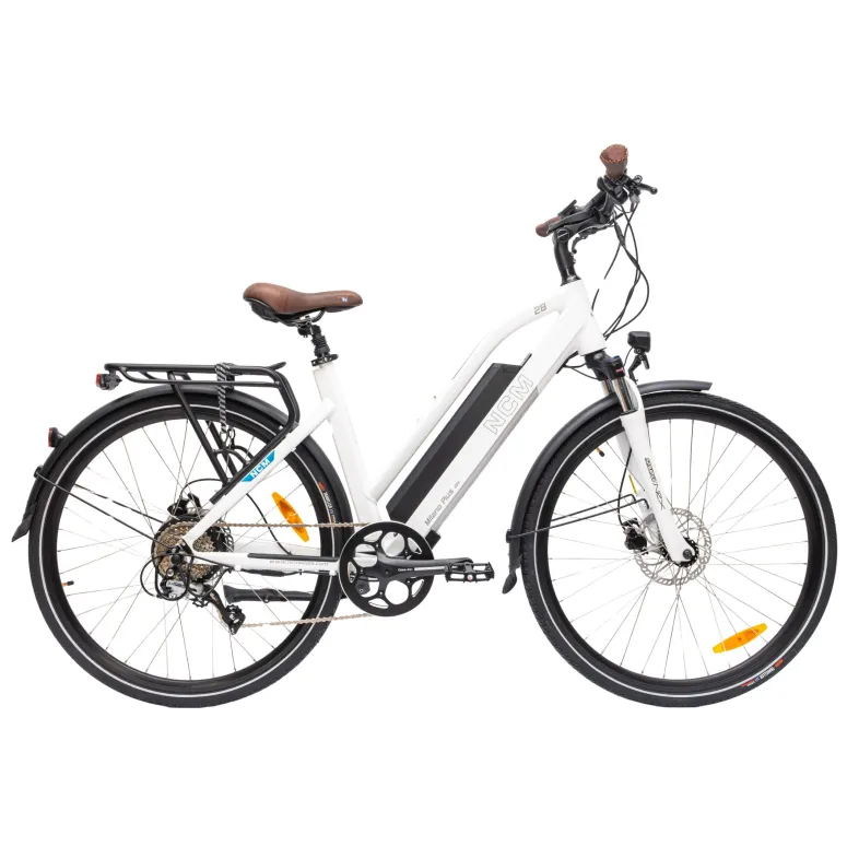 Rower Elektryczny Męski Damski Miejski Koła 28 SHIMANO Hydraulika 13 Ah