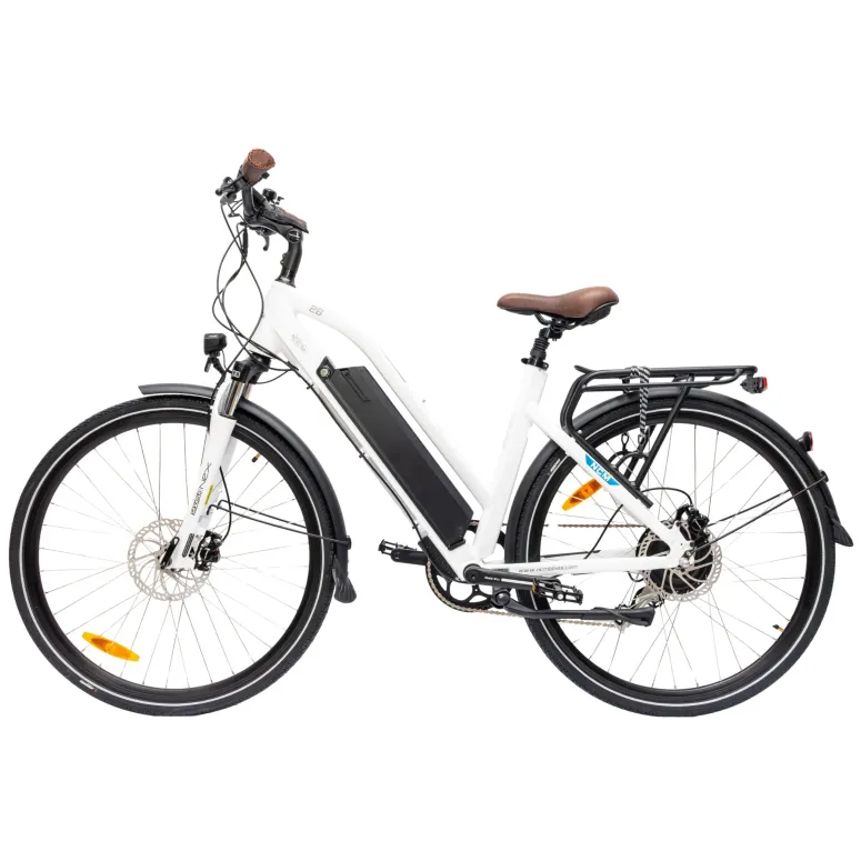 Rower Elektryczny Męski Damski Miejski Koła 28 SHIMANO Hydraulika 13 Ah