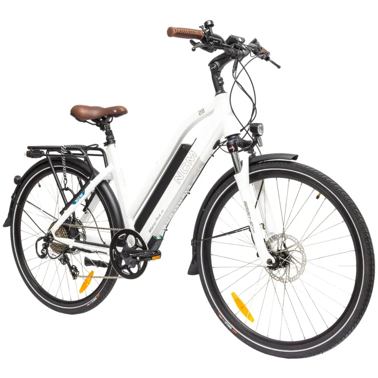 Rower Elektryczny Męski Damski Miejski Koła 28 SHIMANO Hydraulika 13 Ah