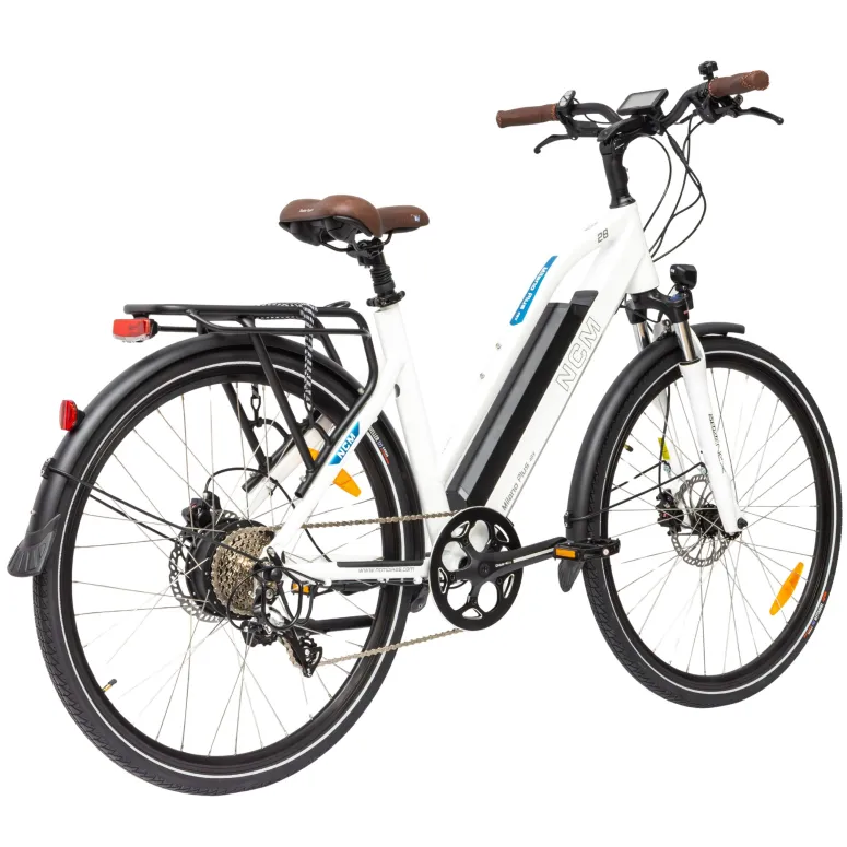 Rower Elektryczny Męski Damski Miejski Koła 28 SHIMANO Hydraulika 13 Ah