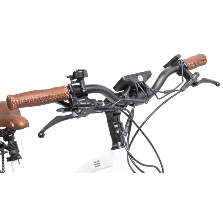 Rower Elektryczny Męski Damski Miejski Koła 28 SHIMANO Hydraulika 13 Ah