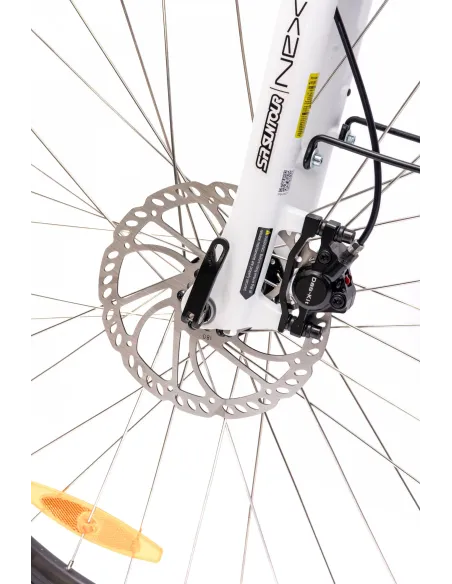 Rower Elektryczny Męski Damski Miejski Koła 28 SHIMANO Hydraulika 13 Ah