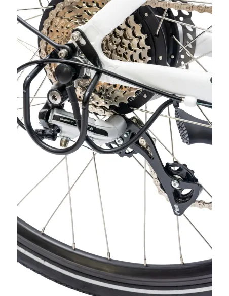 Rower Elektryczny Męski Damski Miejski Koła 28 SHIMANO Hydraulika 13 Ah