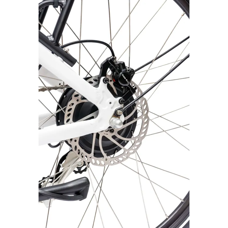 Rower Elektryczny Męski Damski Miejski Koła 28 SHIMANO Hydraulika 13 Ah