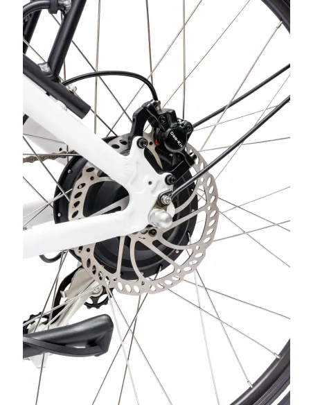 Rower Elektryczny Męski Damski Miejski Koła 28 SHIMANO Hydraulika 13 Ah