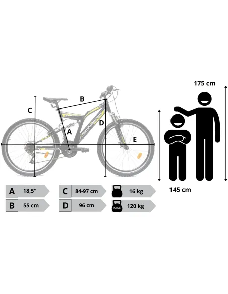 Rower Górski 26 Młodzieżowy Stal Pełna Amortyzacja Stopka Odblaski