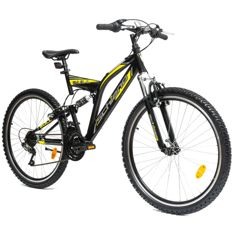 Rower Górski 26 Młodzieżowy Stal Pełna Amortyzacja Dzwonek Stopka Odblaski