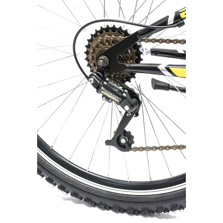 Rower Górski 26 Młodzieżowy Stal Pełna Amortyzacja Dzwonek Stopka Odblaski