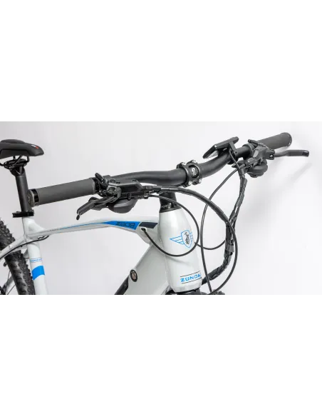 Rower Elektryczny Damski Męski Górski 29 MTB SHIMANO 250 W LCD Hydraulika