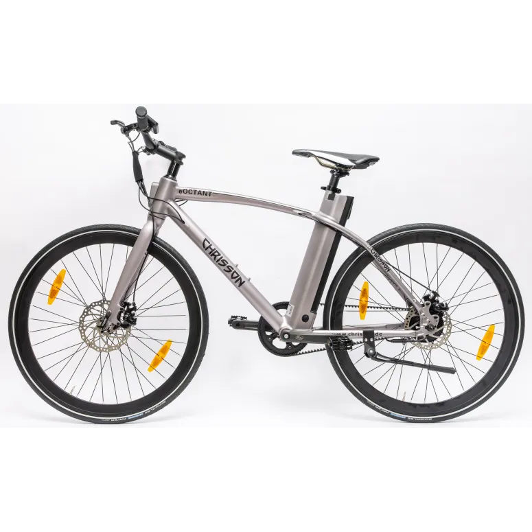 Rower Elektryczny Męski Trekkingowy Koła 28" LCD 250 W Aluminium Tarcze