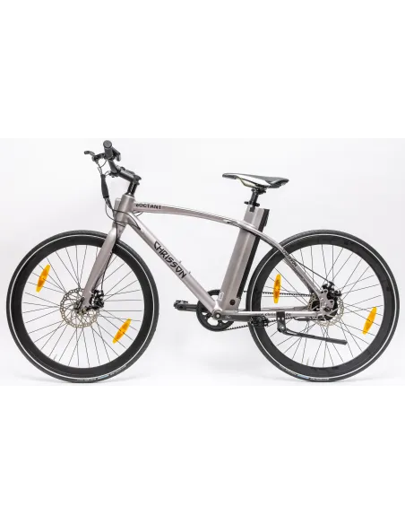 Rower Elektryczny Męski Trekkingowy Koła 28" LCD 250 W Aluminium Tarcze