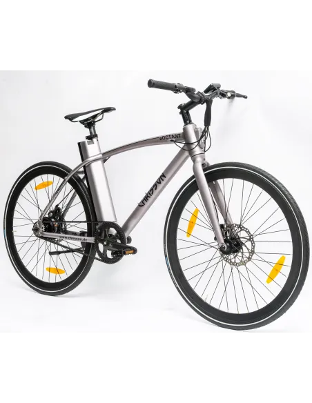 Rower Elektryczny Męski Trekkingowy Koła 28" LCD 250 W Aluminium Tarcze