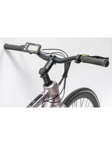 Rower Elektryczny Męski Trekkingowy Koła 28" LCD 250 W Aluminium Tarcze