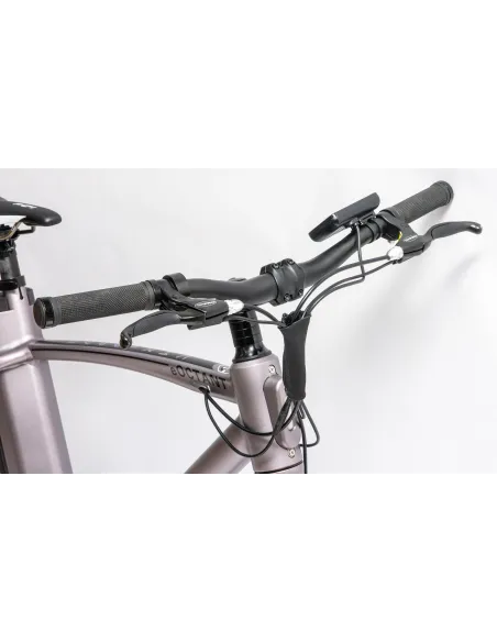 Rower Elektryczny Męski Trekkingowy Koła 28" LCD 250 W Aluminium Tarcze