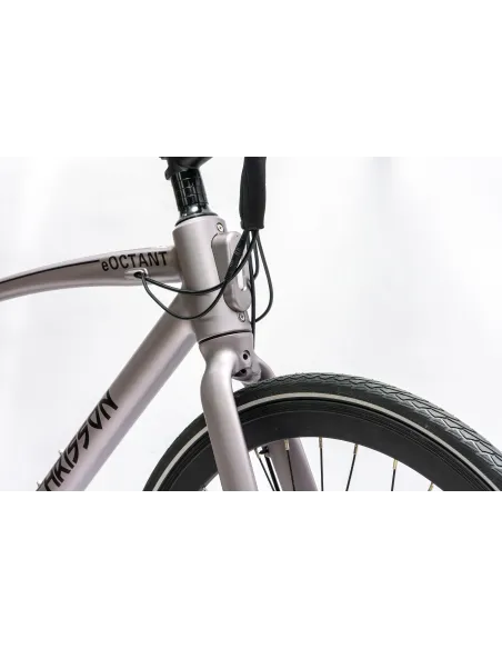 Rower Elektryczny Męski Trekkingowy Koła 28" LCD 250 W Aluminium Tarcze