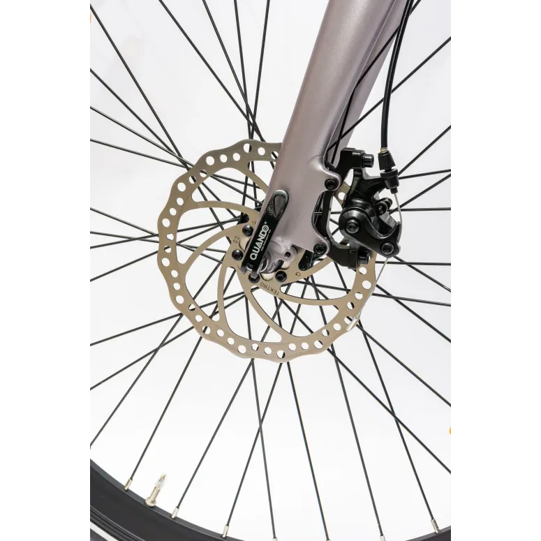 Rower Elektryczny Męski Trekkingowy Koła 28" LCD 250 W Aluminium Tarcze