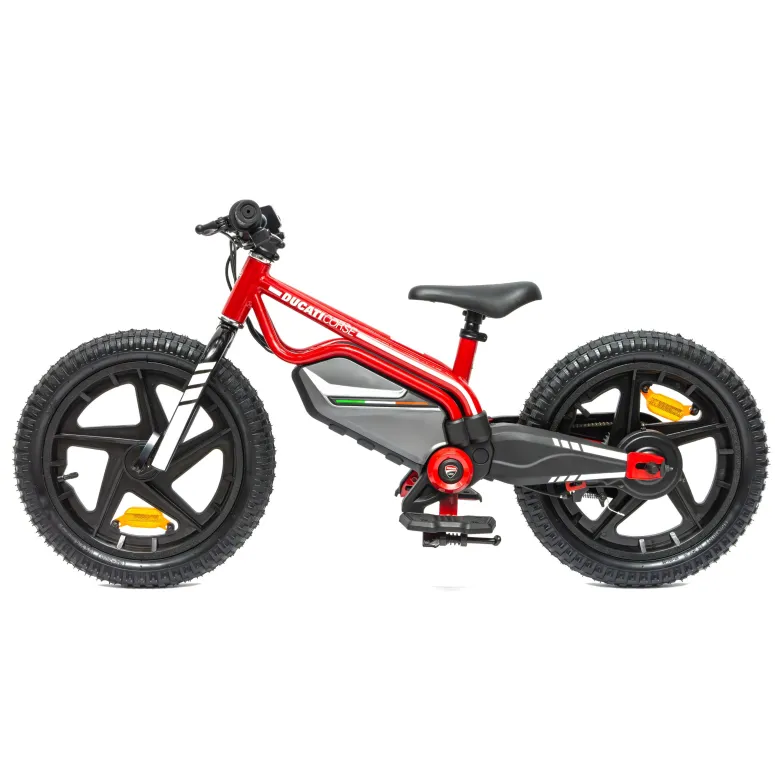 Motorower Dziecięcy Koła 16" do 12 km/h 150 W 5.2 Ah Odblaski Felgi