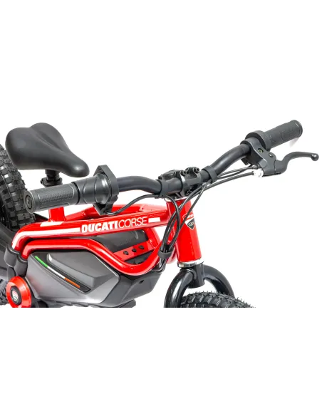 Motorower Dziecięcy Koła 16" do 12 km/h 150 W 5.2 Ah Odblaski Felgi