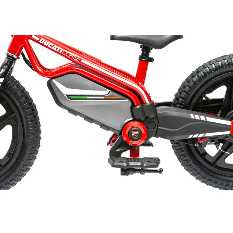 Motorower Dziecięcy Koła 16" do 12 km/h 150 W 5.2 Ah Odblaski Felgi