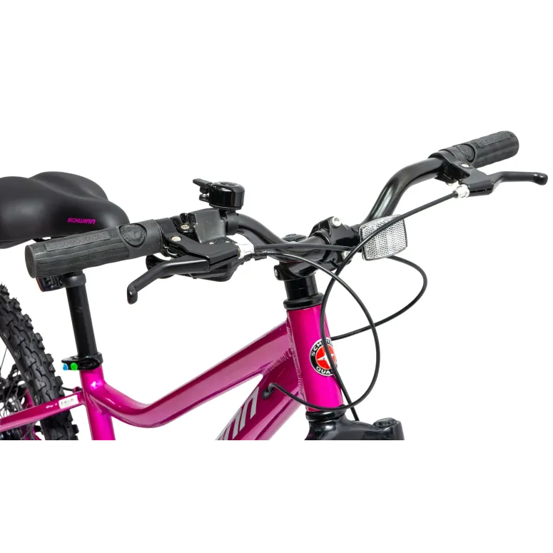 Rower Dziewczęcy Górski Koła 24" Junior MTB Aluminium Tarcze Amory SHIMANO