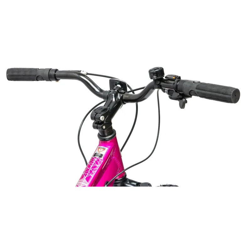 Rower Dziewczęcy Górski Koła 24" Junior MTB Aluminium Tarcze Amory SHIMANO